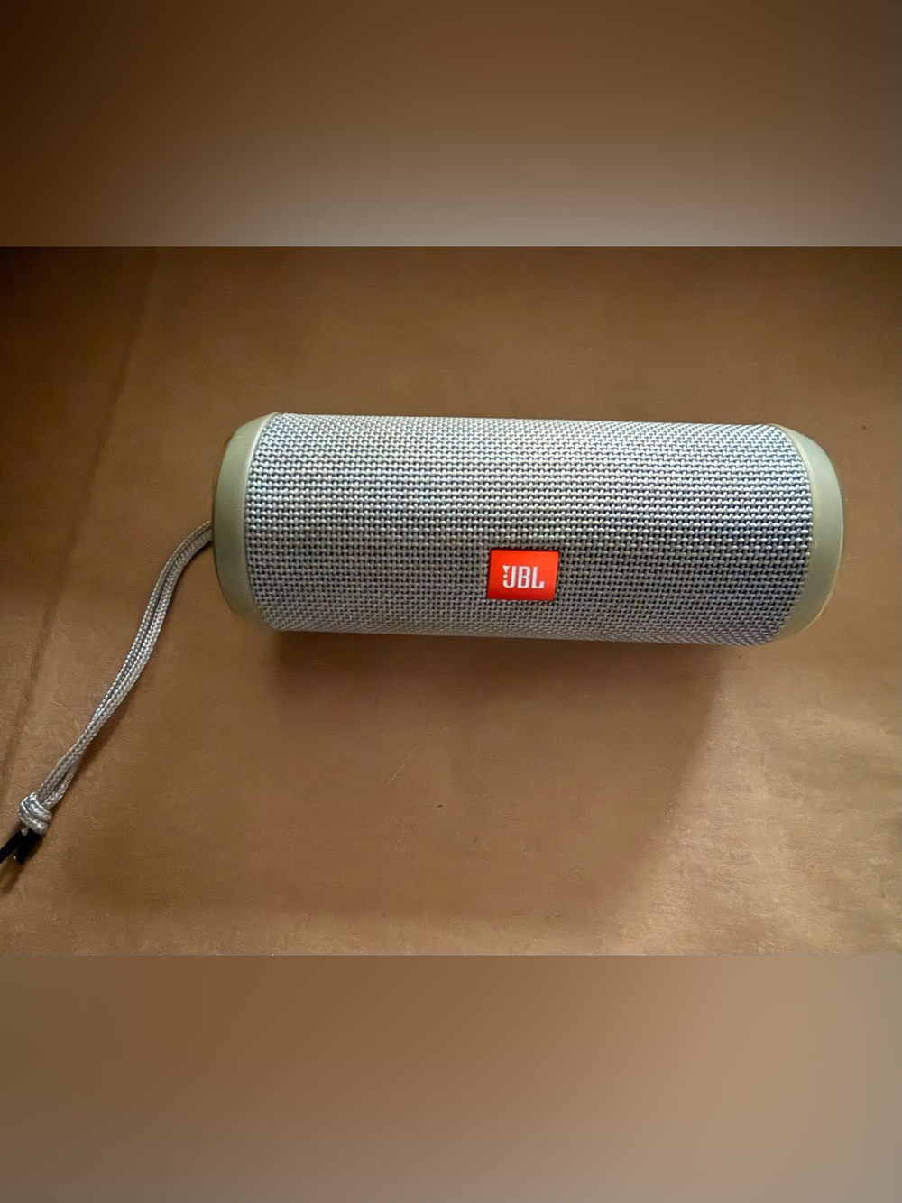 JBL Portable Bluetooth Speaker — Light Gray